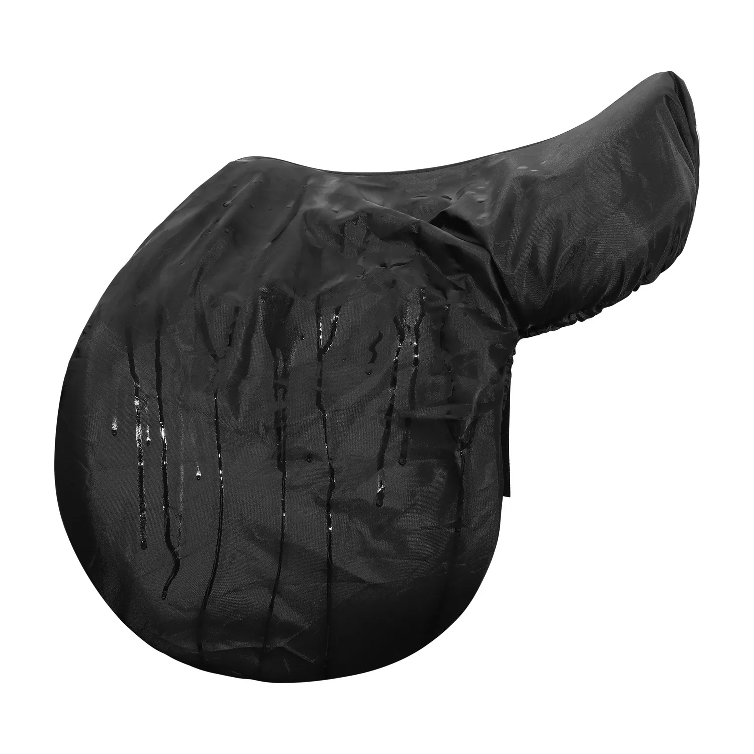 Lettia zadelhoes waterproof zwart STD fleece