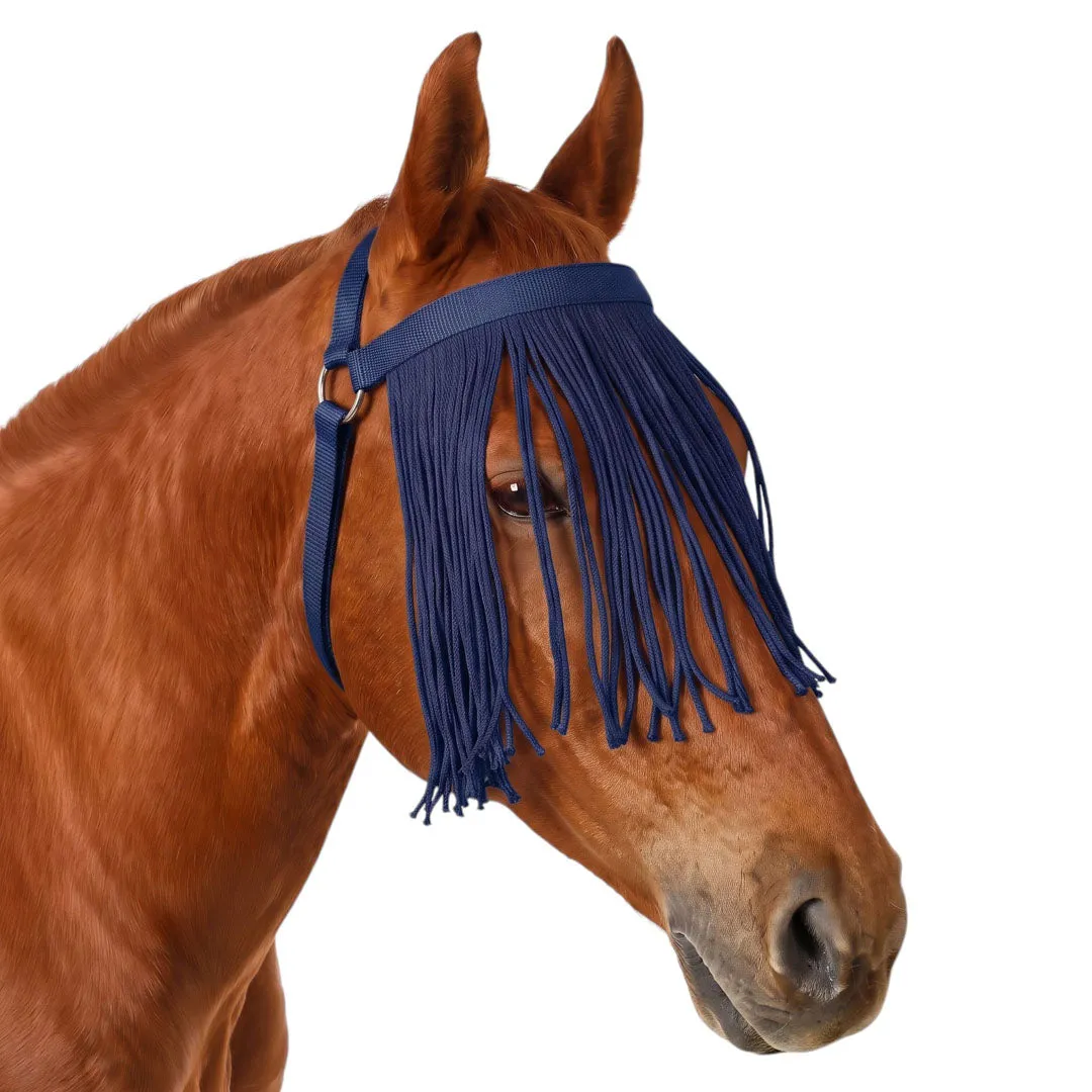 TuffRider Adjustable Fly Veil vliegenfranje zwart Cob