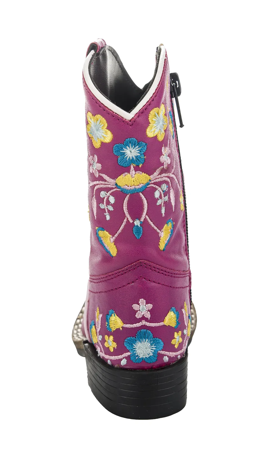 TuffRider Floral Cowgirl westernlaarzen Hot Pink kind licht
