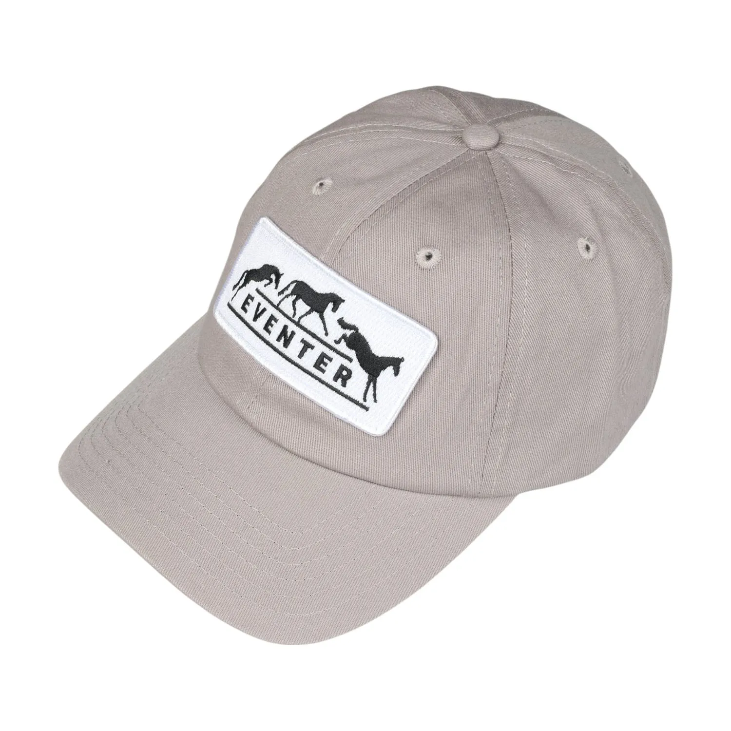 Dapplebay Eventer barn hat pet lichtgrijs katoen