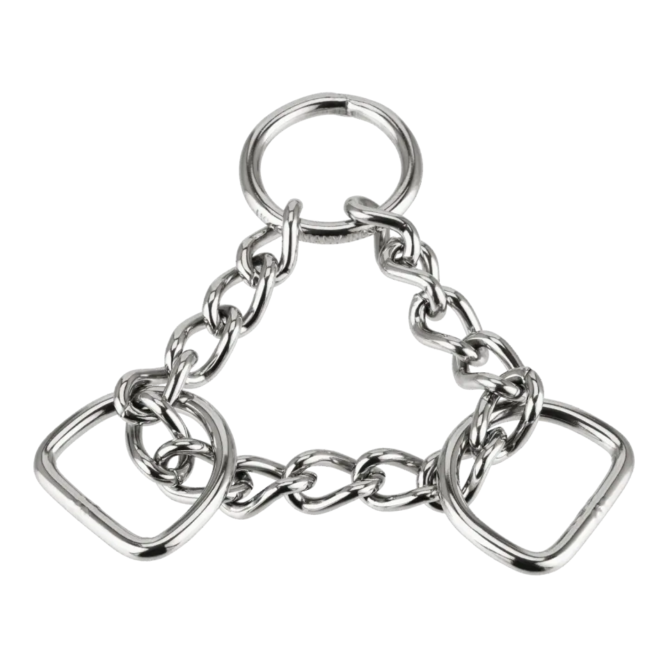 Herm Sprenger Doorhaalketting RVS 17 cm 2,5 mm