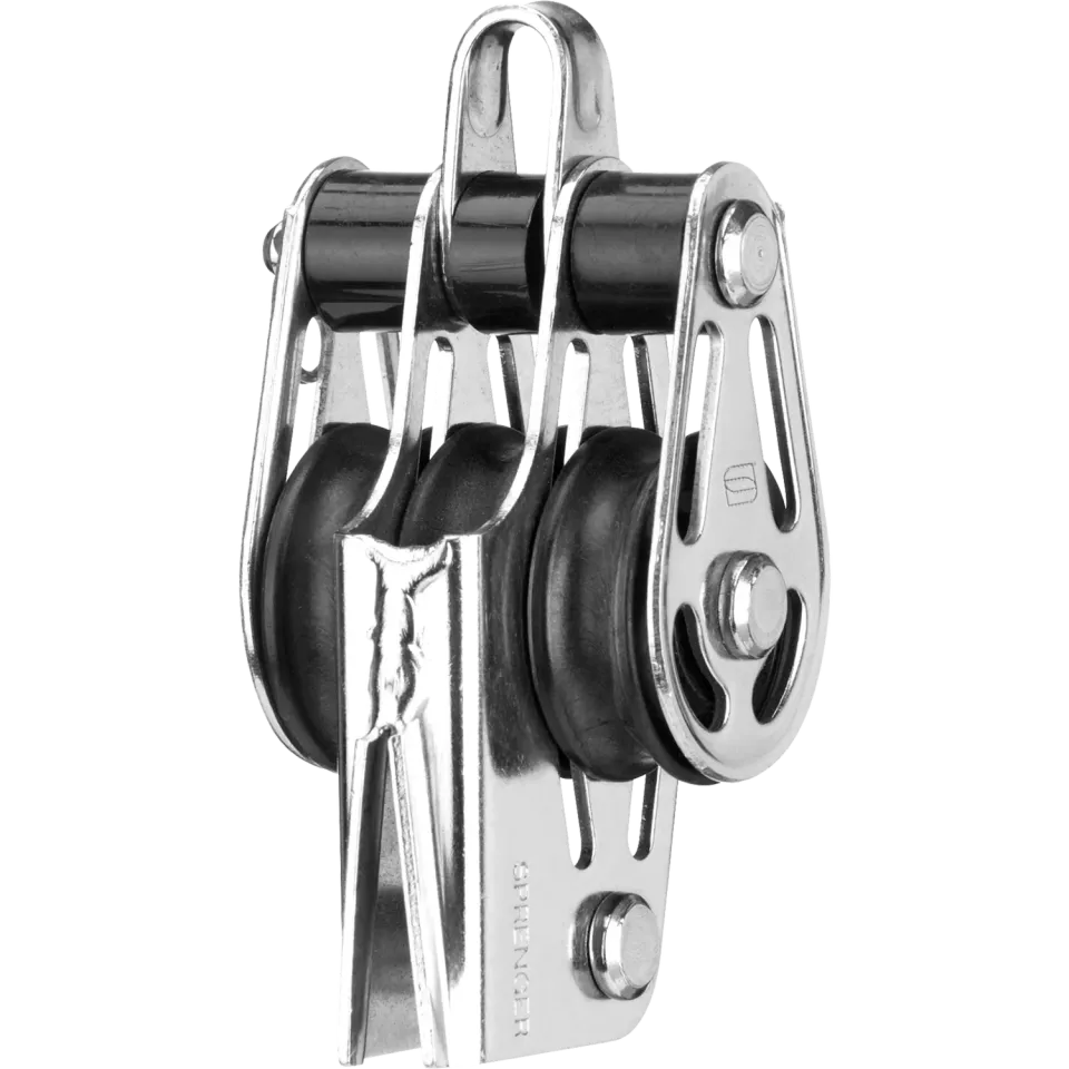 HS Sprenger V-Klemmenblok 6 mm katrolblok 3 rollen klem