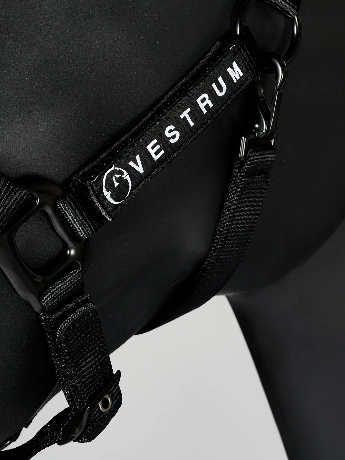 Vestrum Locri halster nylon met leadrope verstelbaar