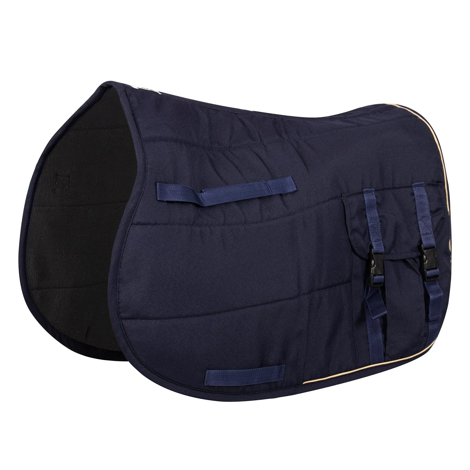 TuffRider Trail zadelpad navy met zakken