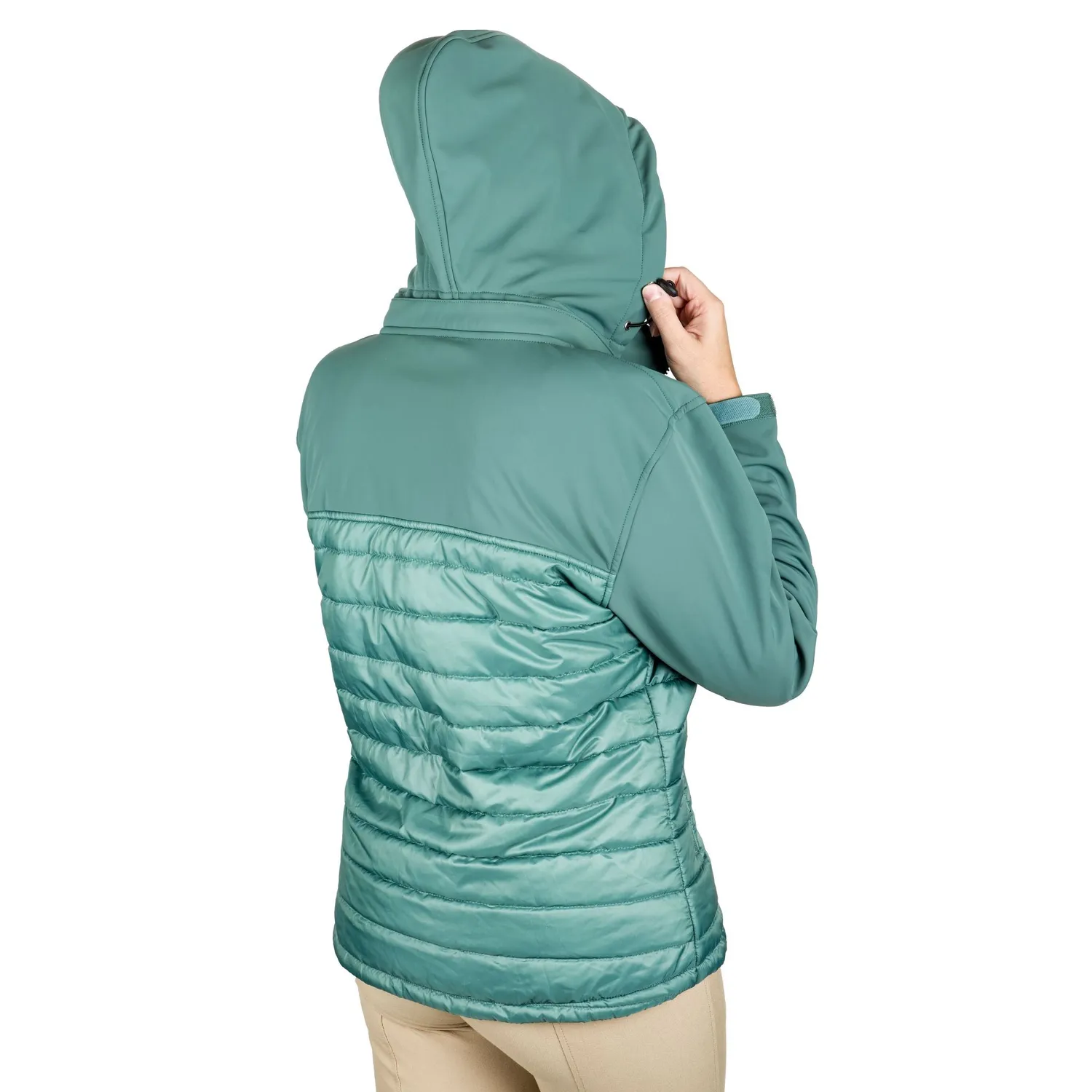 Equine Couture Parker puffer rijjas zwart