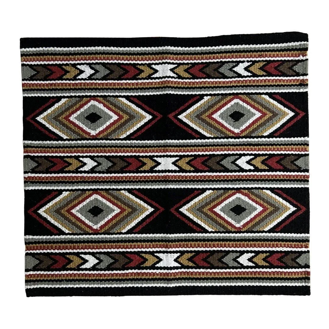 TuffRider Geo western zadeldeken 34x38 Frontier wolmix
