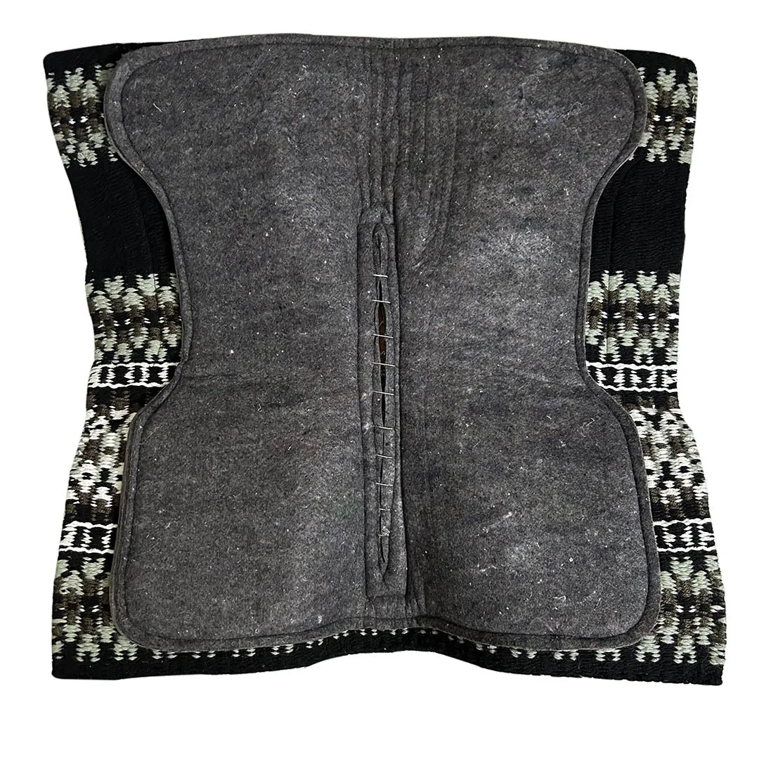 TuffRider Pantheon western zadeldek 34x36 wol