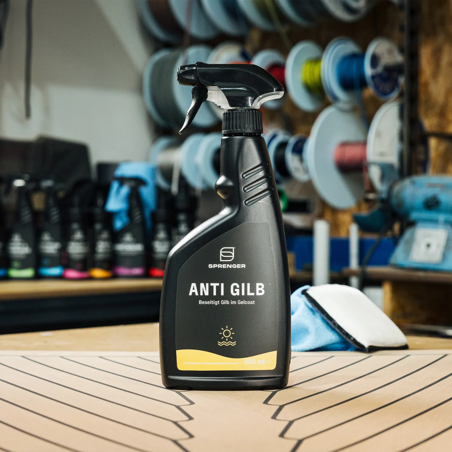 Herm Sprenger Anti Gilb reinigingsgel 500 ml gelcoat