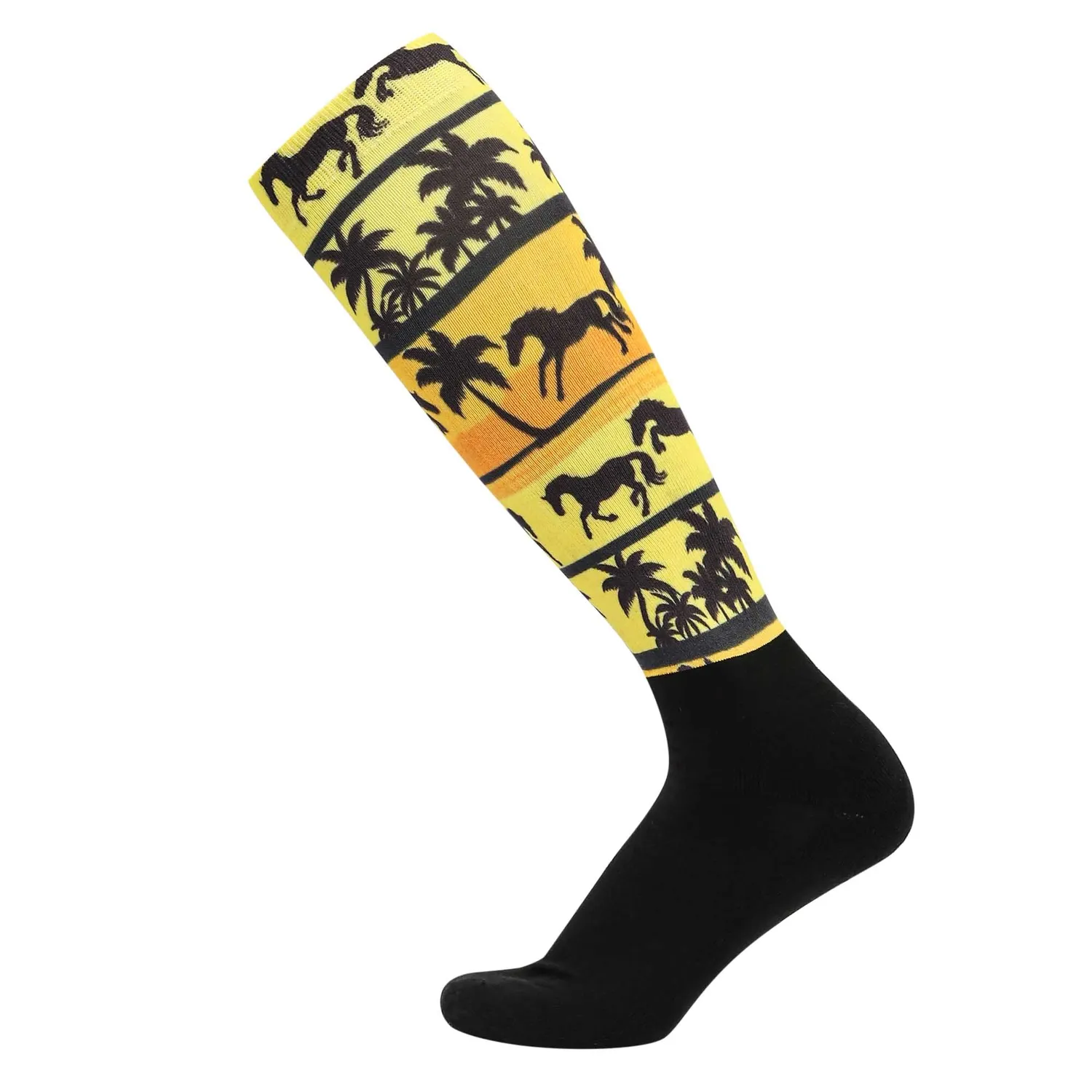 Equine Couture Ocala Sunrise rijsokken kniekousen print