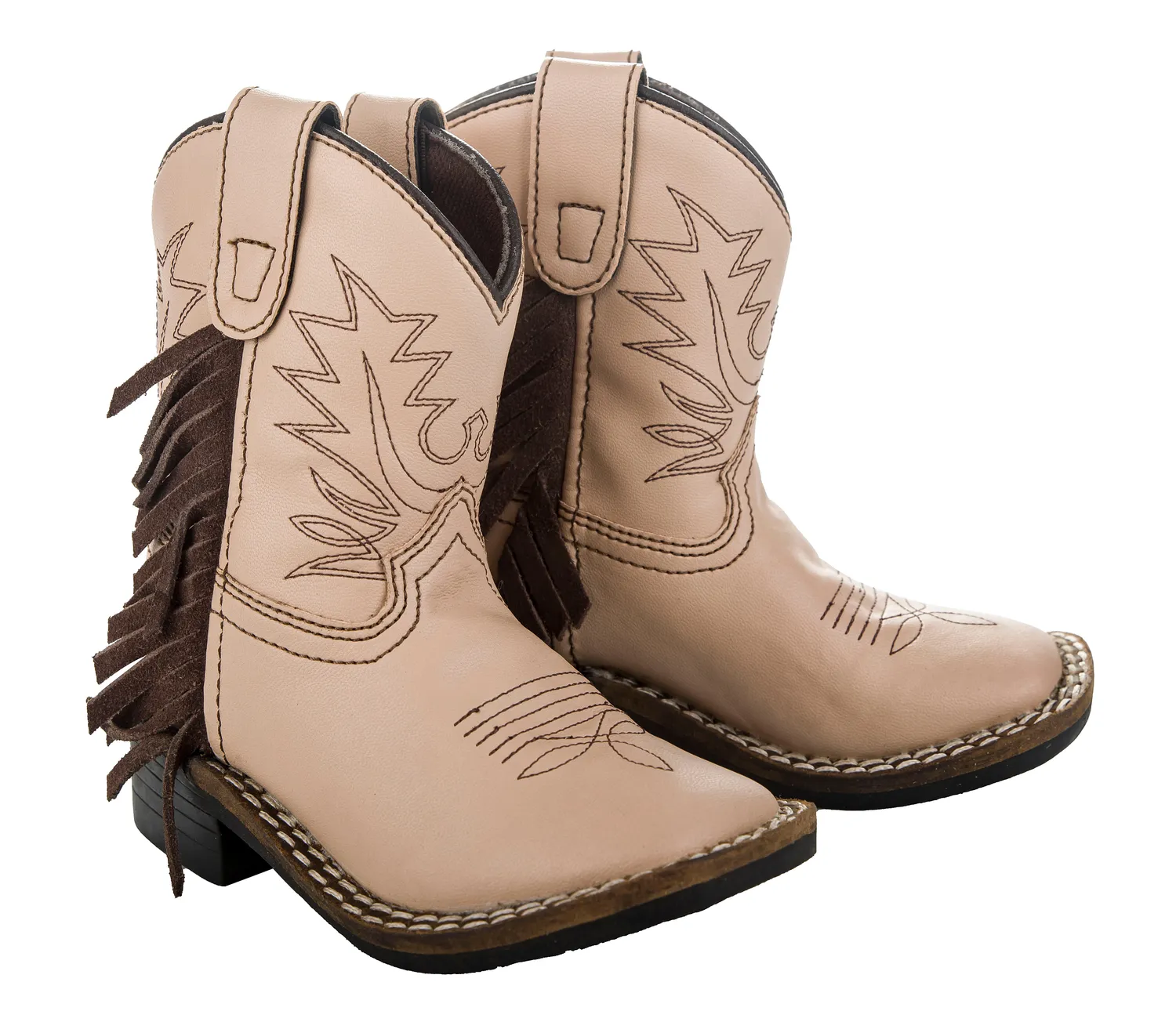 TuffRider Youth Tan Fringe Bootie kinderlaarzen tan 4