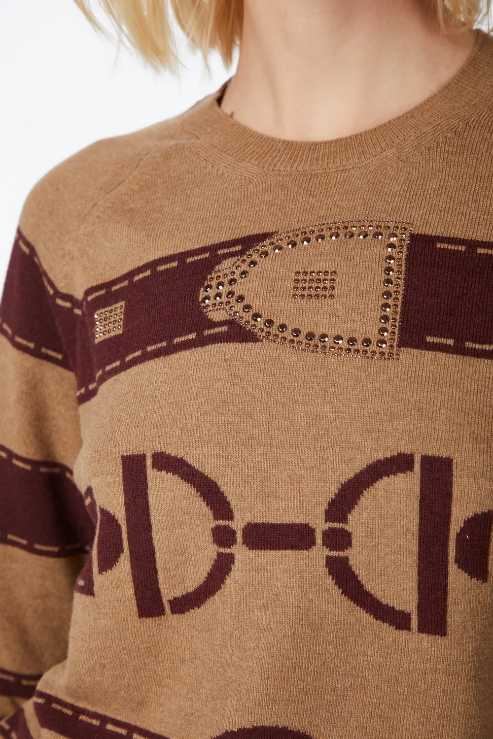 Vestrum Hanoi dames trui wol cashmere bit