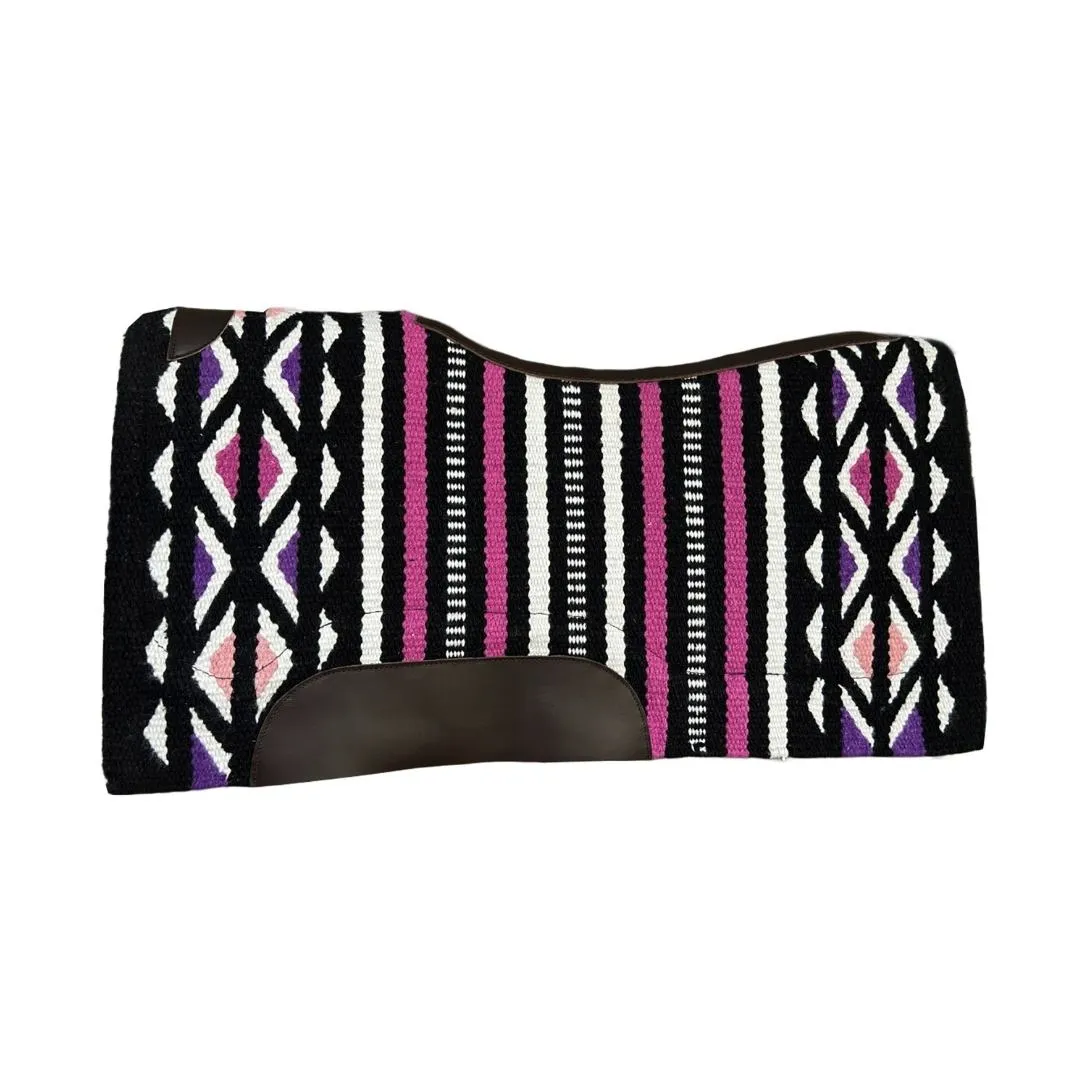 TuffRider Rock Flame western dekje rood 34x36 wolmix