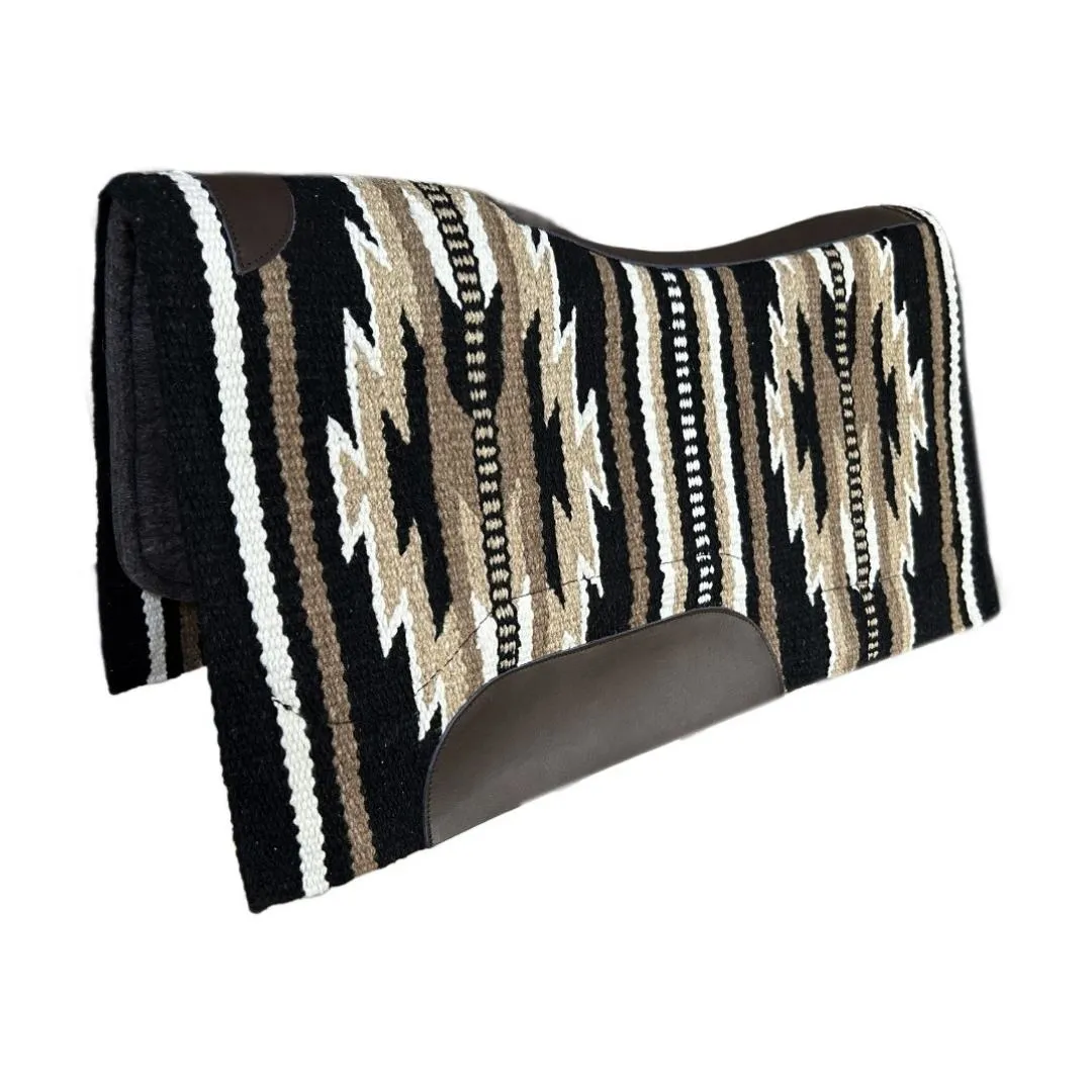 TuffRider Umber western zadelpad 34x36 wol ember