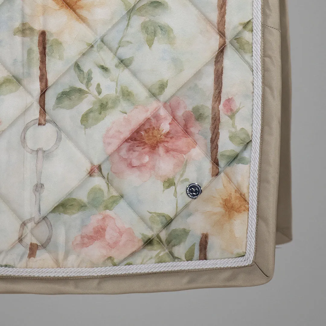 Dapplebay Vintage Floral dressuurdekje cob bloemen