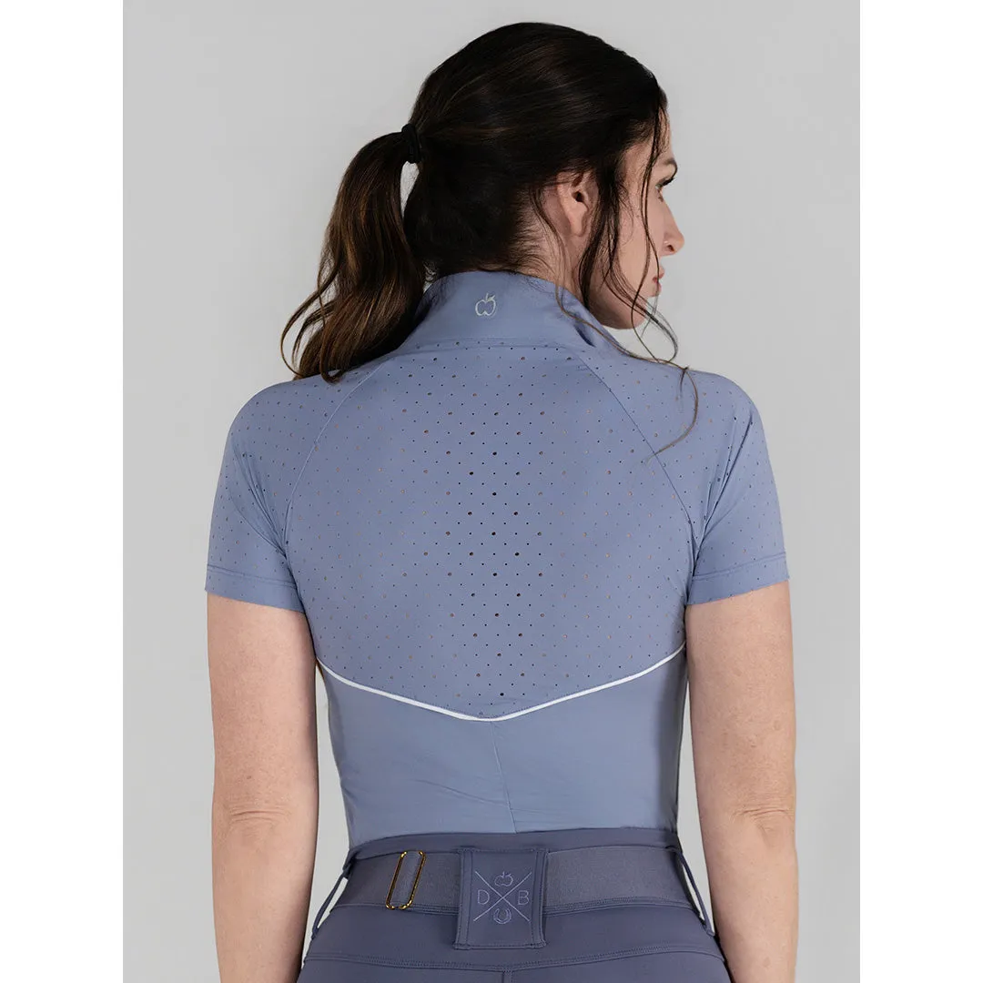 Dapplebay Lady Aircut Rijshirt Ballet Pink Korte Mouw