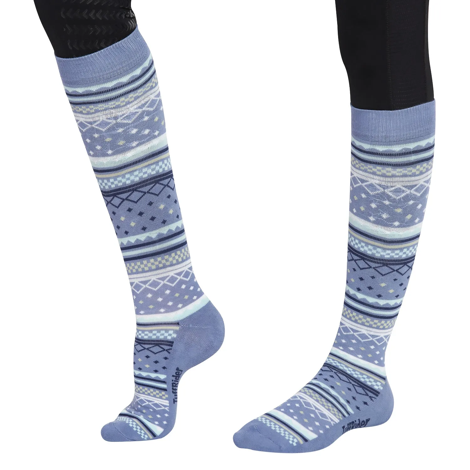 TuffRider Hera kniekousen 3-pack bamboe dames