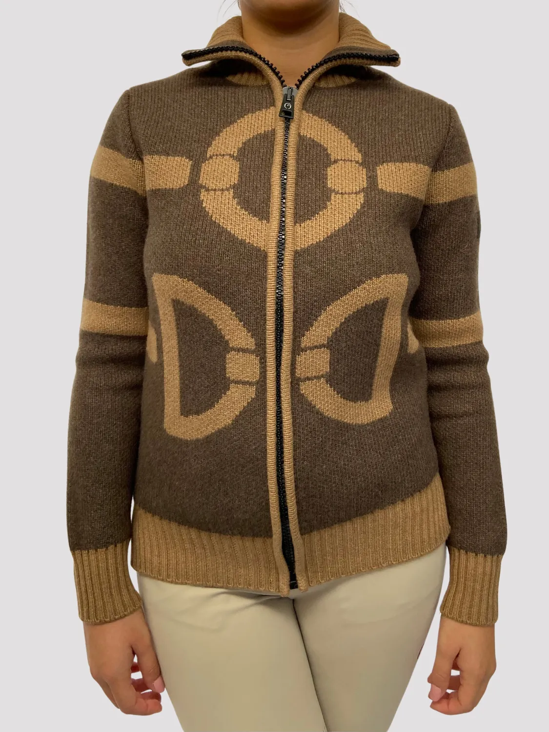 Vestrum Rennes dames trui met rits wol cashmere
