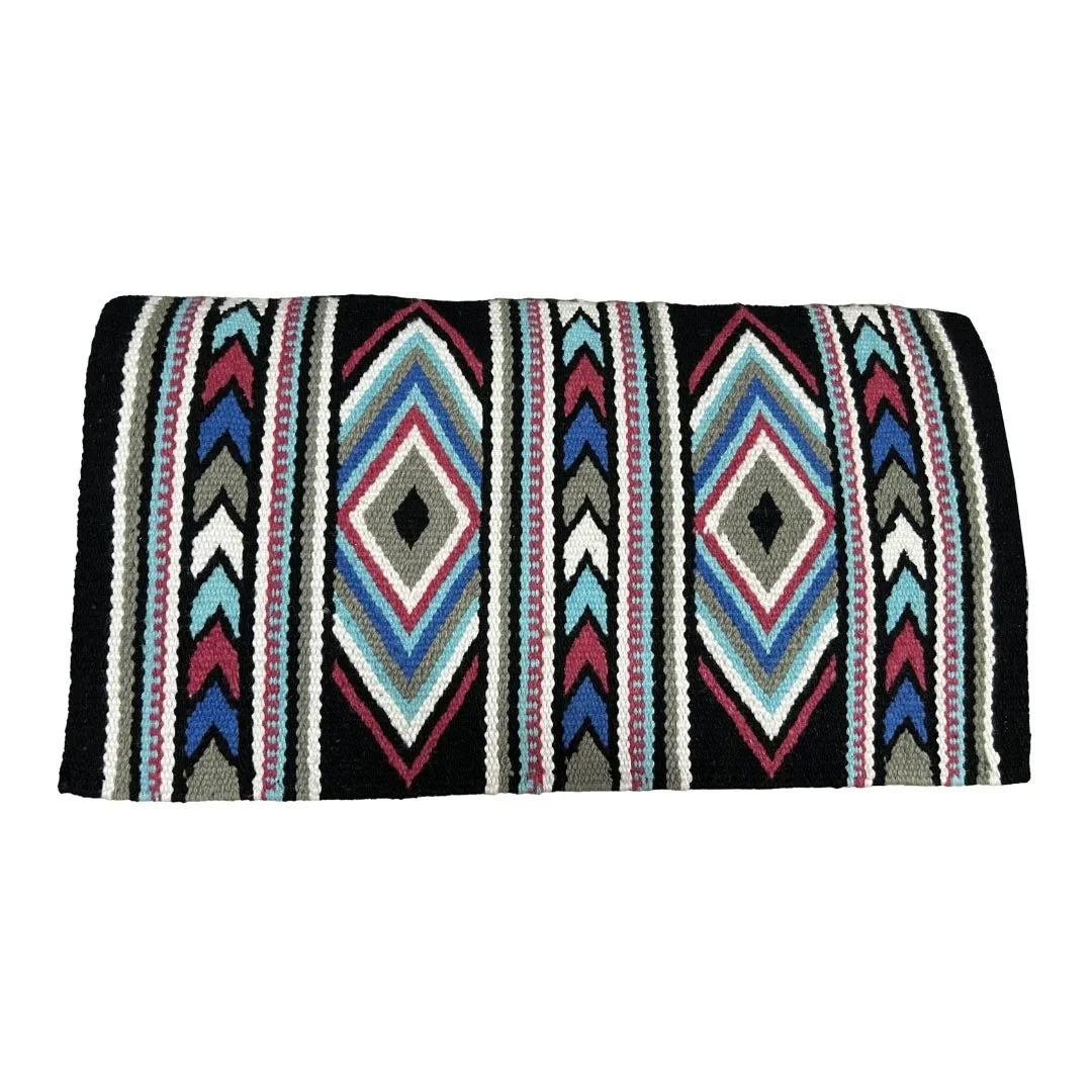 TuffRider Geo western zadeldeken 34x38 Frontier wolmix