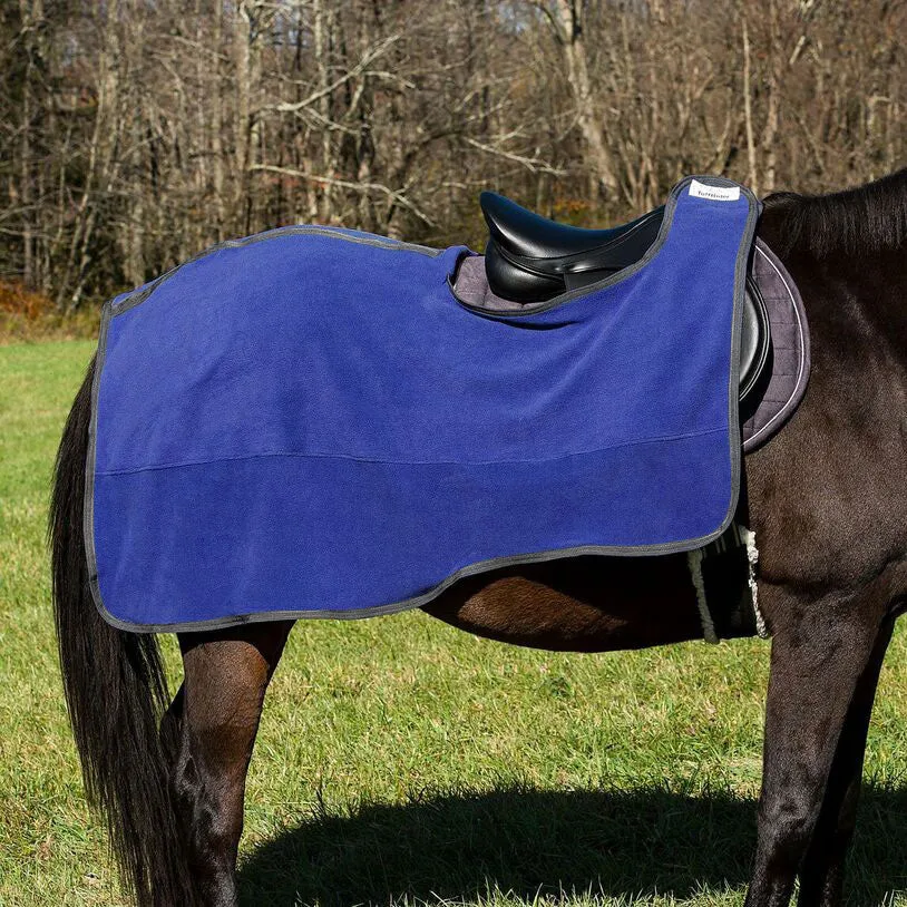 TuffRider Quarter fleece uitrijdeken zwart nierendeken