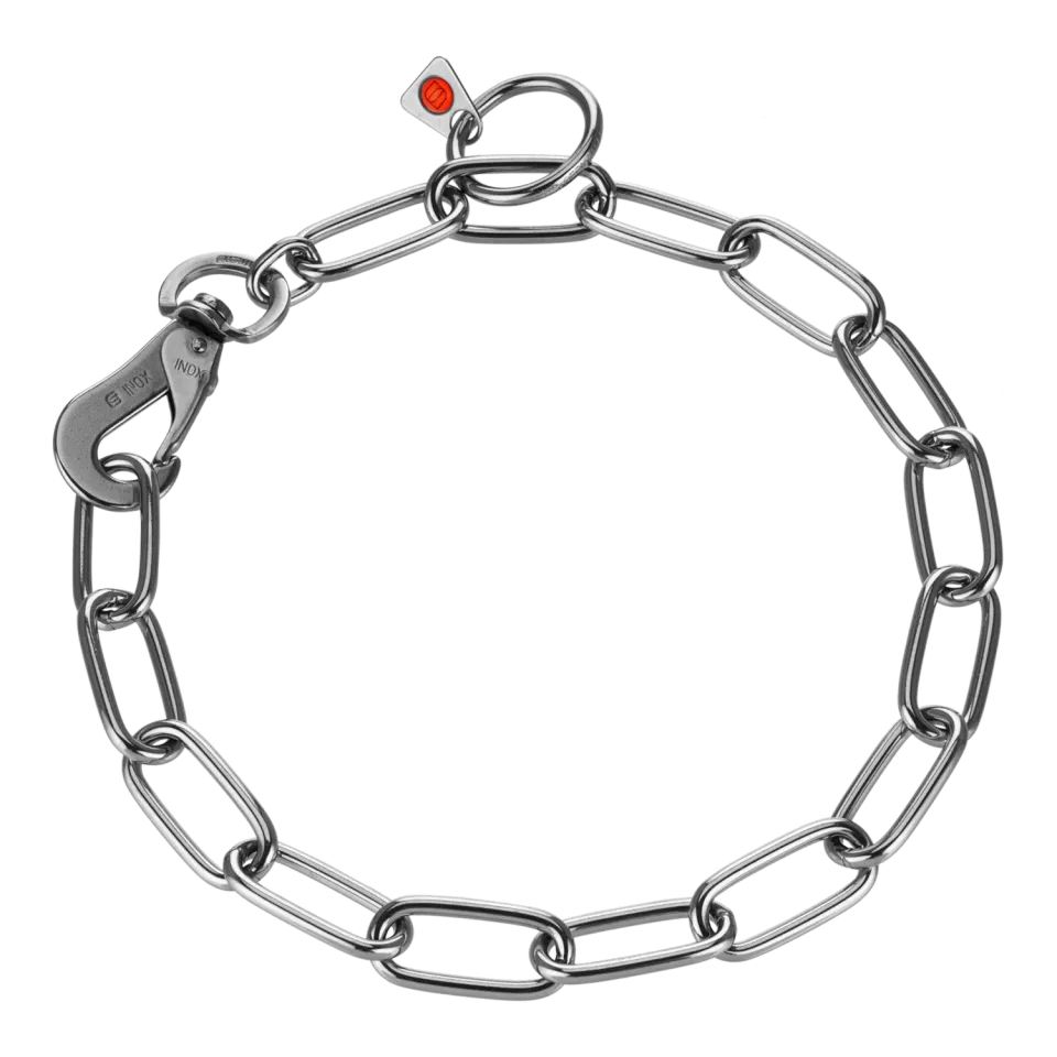 Herm Sprenger 51602-55 halsketting lang 4,0 mm 65 cm roestvrij