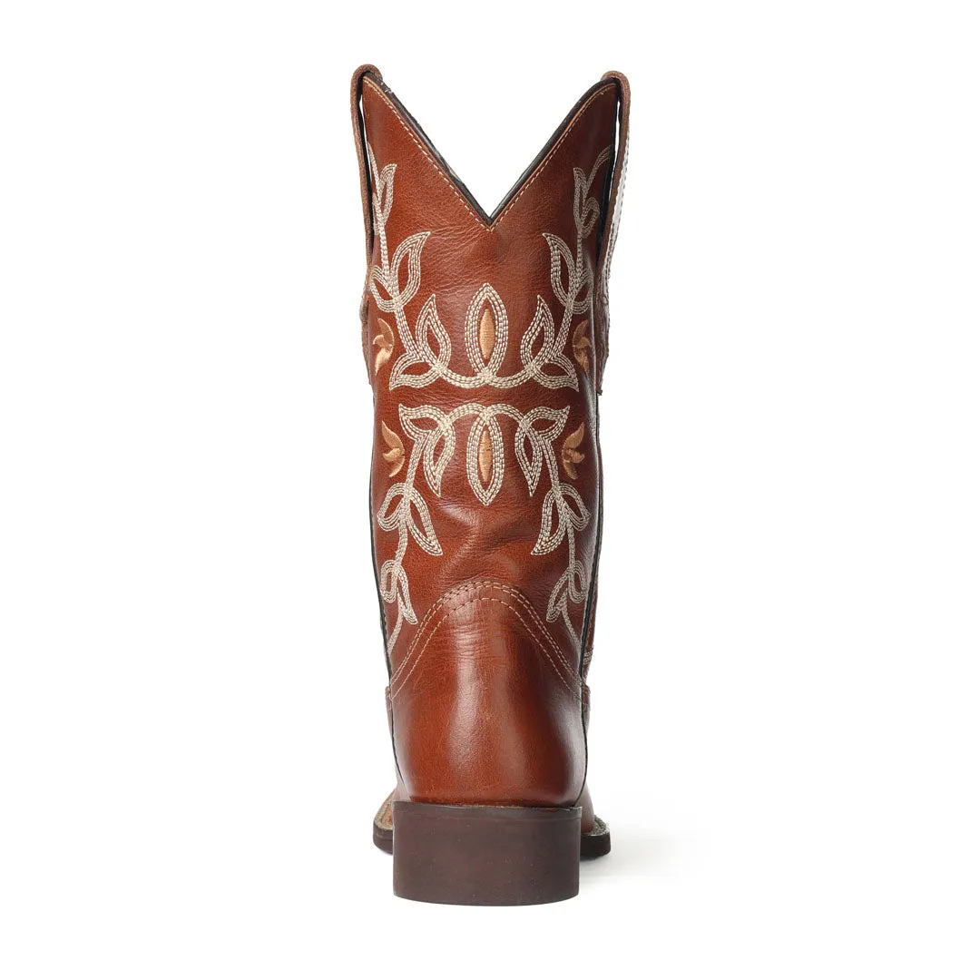 TuffRider Tess westernlaarzen dames cognac leer