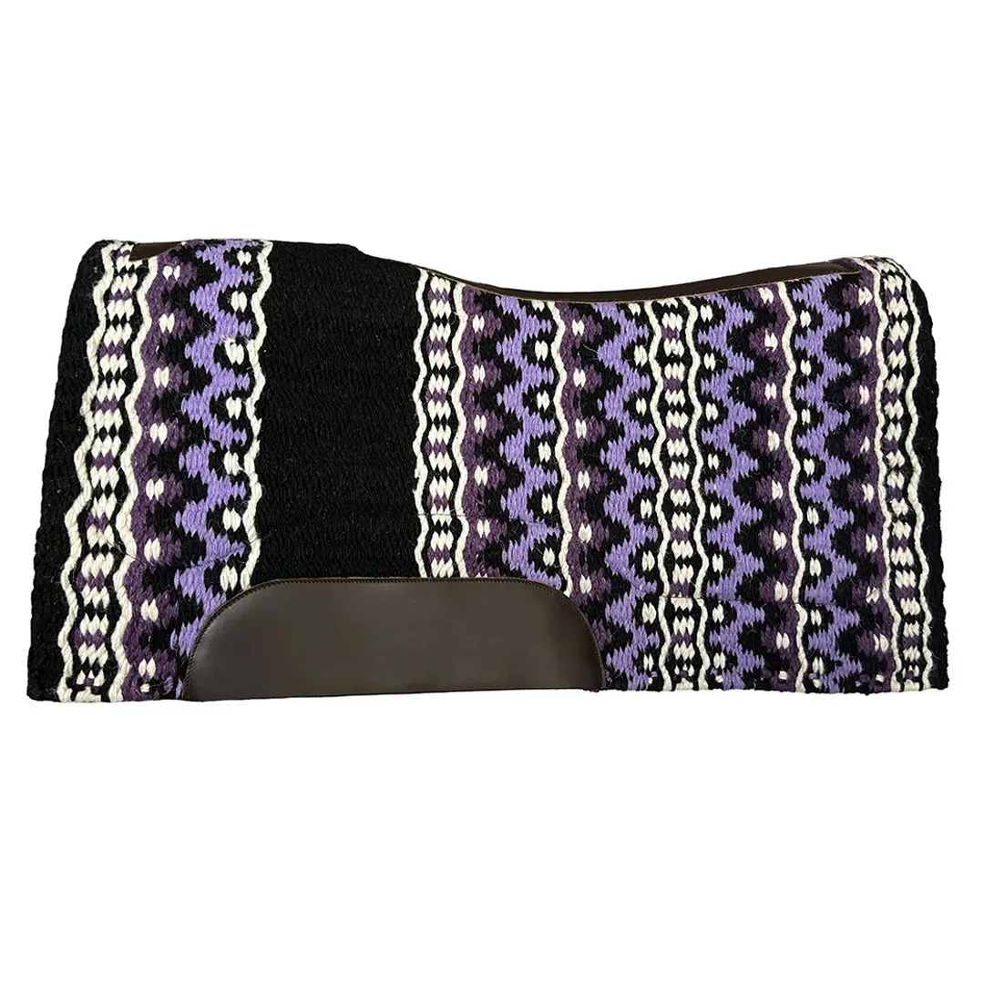 TuffRider Showrunner western zadeldek wol neon kilim 34x36