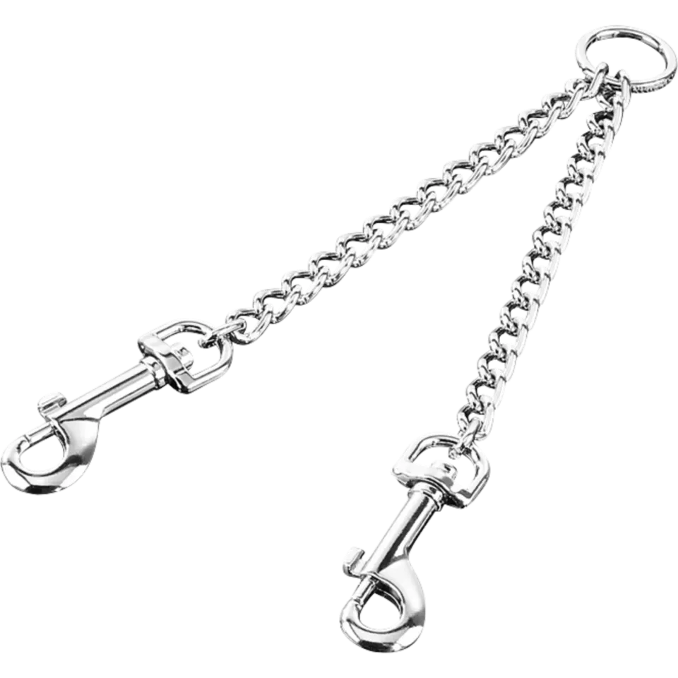 Herm Sprenger Koppelketting chroom 2 honden