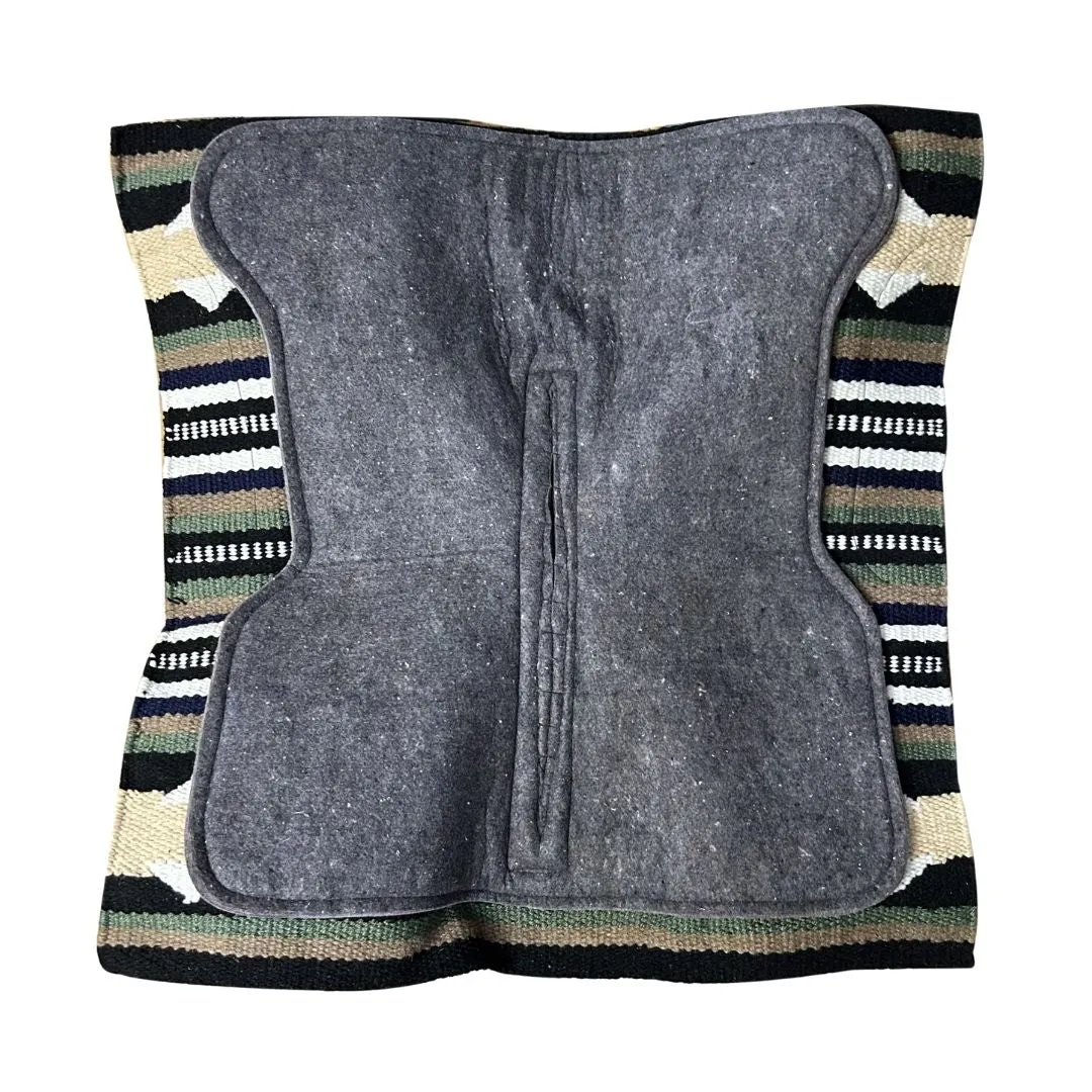 TuffRider Torrent western zadelpad rustic horizon wolmix
