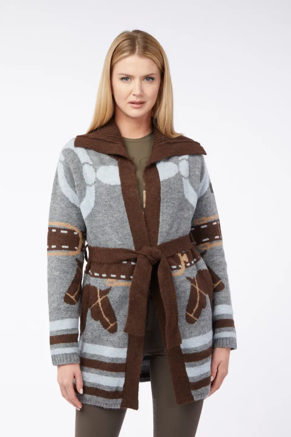 Vestrum Munich dames vest met riem elegant